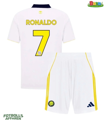 Al-Nassr Cristiano Ronaldo #7 Tredjeställ Barn 2025-26 Kortärmad (+ Korta byxor)